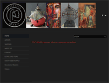 Tablet Screenshot of galleriadante.com